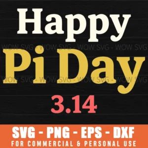 Happy Pi Day 314 Pi Symbol Pie Graphic Celebration Svg Png