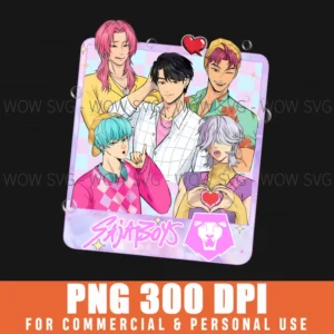 Saja Boys Polaroid Kpop Demon Hunters Png