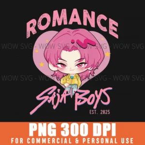 Romance Saja Boys Est. 2025 Png - Kpop Demon Hunters