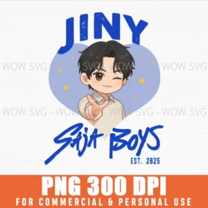 Jiny Saja Boys Est. 2025 Png - Kpop Demon Hunters