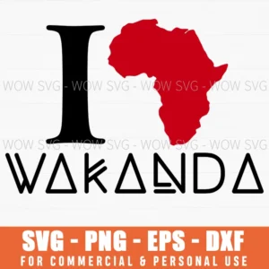 Red Africa Continent Map Silhouette Pan-African Pride Svg Png