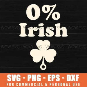 0 Irish St Patricks Day Shamrock Humor Party Fun Svg Png