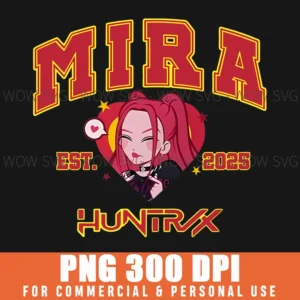 Free Mira Heart Kpop Demon Hunters Png