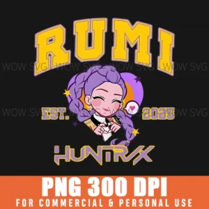 Free Rumi Heart Kpop Demon Hunters Png