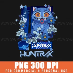 Free Blue Spirit Cat Demon Hunters Png