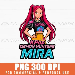 Free Mira Full Pose Kpop Demon Hunters Png