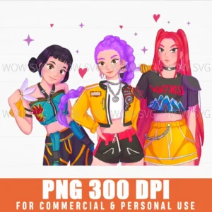 Wontmiss Team Trio Png - Kpop Demon Hunters
