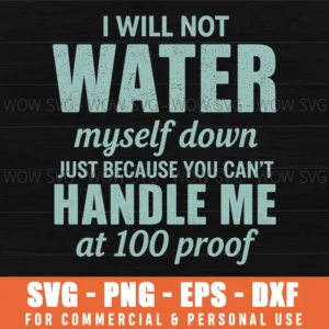 Adult Humor Sassy Quote Svg Bold Confident Strong Text