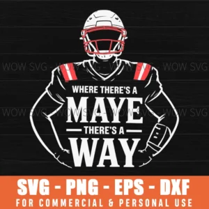 Football Player Play On Words Motivation Svg Png