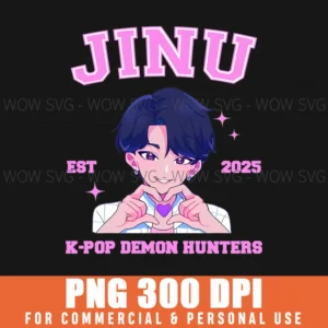 Free Jinu K-Pop Demon Hunters Png