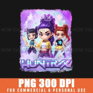Huntryx Chibi Demon Hunters Png