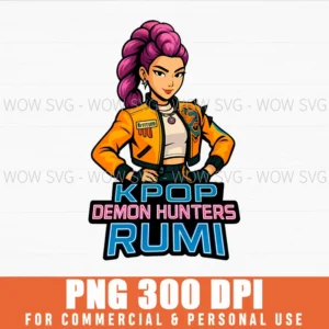 Free Rumi Action Kpop Demon Hunters Png