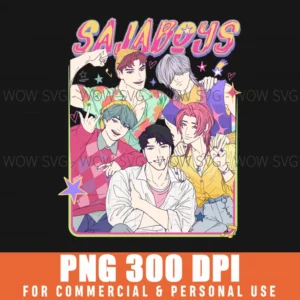 Free Sajaboys Group Shot Kpop Demon Hunters Png