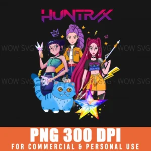 Huntrix Demon Hunters Png