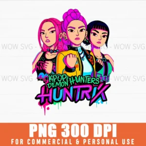 Free Kpop Demon Hunters Trio Png