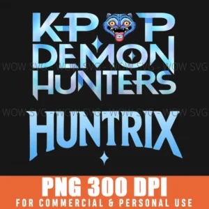 Kpop Demon Hunters Huntrix Logo Png