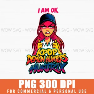 Free Kpop Demon Hunters I Am Ok Png