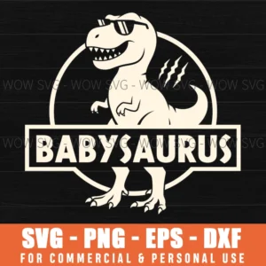 Babysaurus Dinosaur Svg Reptile Infant Prehistoric Animal