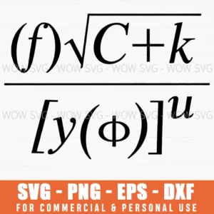 Funny Mathematician Sarcasm Algebra Formula Humor Svg