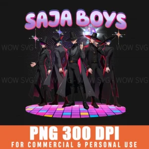 Saja Boys Disco Demon Hunters Png