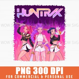 Huntrix Demon X Hunters Png