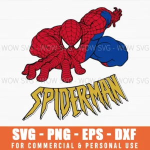 Spider-Man Wall Crawler Comic Svg Png