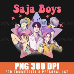 Saja Boys Sketch Kpop Demon Hunters Png