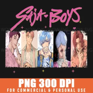 Saja Boys Kpop Demon Hunters Band Profile Png