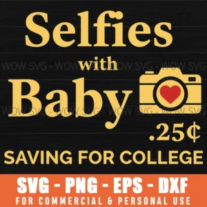 Baby College Fund Svg Funny Saving Parents Gift Idea
