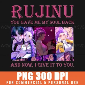 Rujinu You Gave Me My Soul Back Demon X Hunters Png