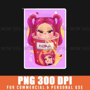Mira Spicy Cup Noodles Demon Hunters Png