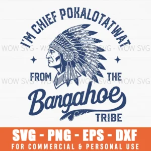 Chief Native American Head Dress Tribal Vintage Svg Png