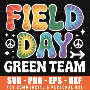 Field Day Green Team Svg Design Svg Png