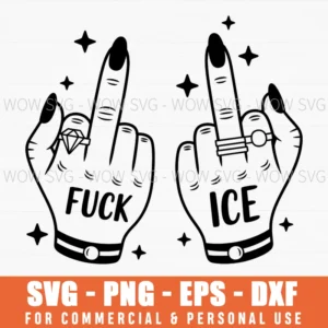 Funny Fuck Ice Abolish Chinga La Migra Activist Svg Png
