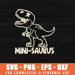 Cute Cartoon Mini Dinosaur Simple Outline Kids Svg Png