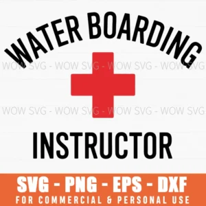 Wakeboard Instructor Coach Watersports Gift Svg Png