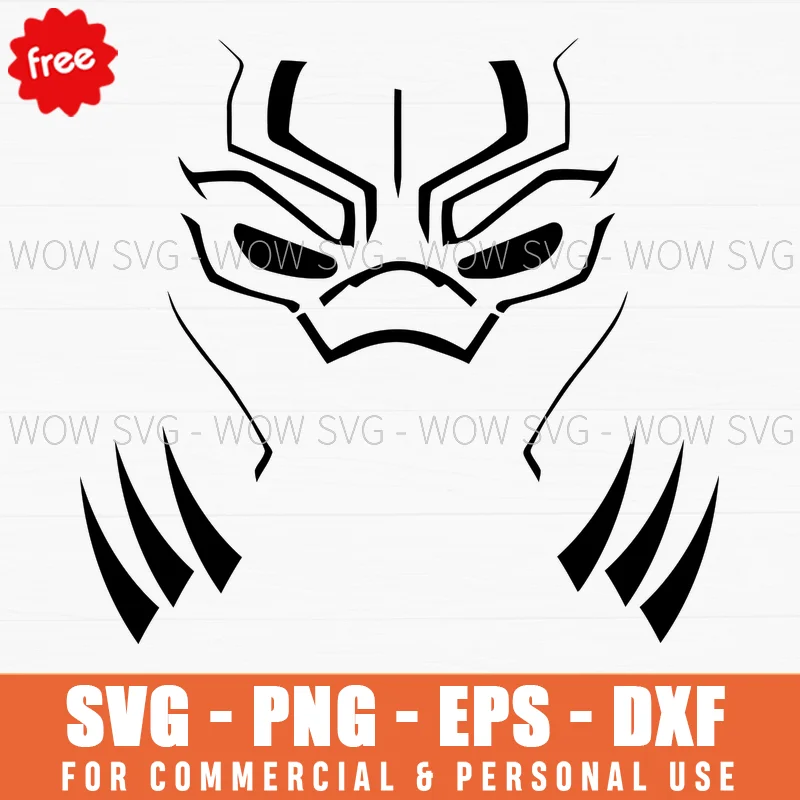 Free Spiderman Comic Eyes Svg