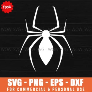 Free Spiderman Hero Logo Svg