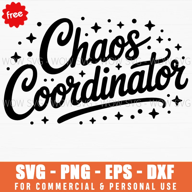 Free Chaos Coordinator Svg