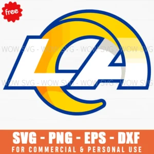 Free Los Angeles Rams Logo Svg
