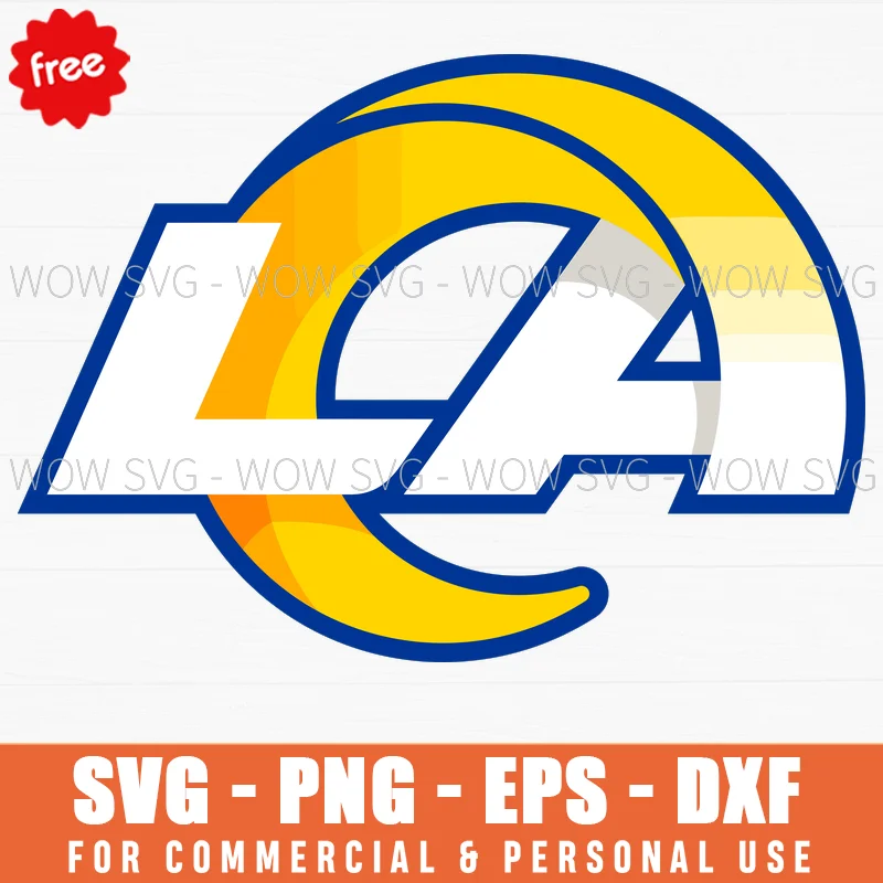 Free Los Angeles Rams Logo Svg