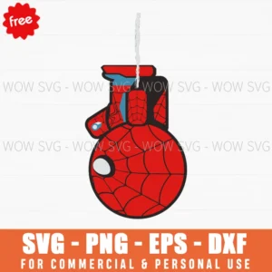 Free Hanging Spider-Man Icon Svg