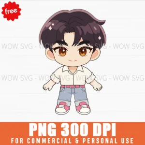 Free Casual Smart Kpop Demon Hunters Png