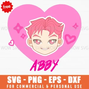 Free Abby Demon X Hunters Svg