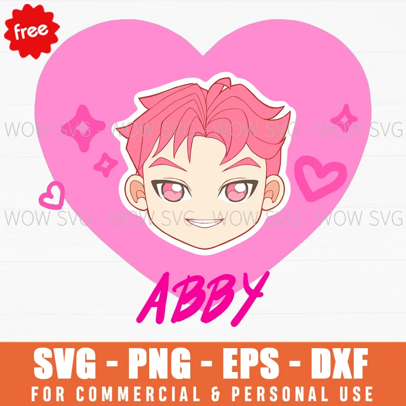Free Abby Demon X Hunters Svg