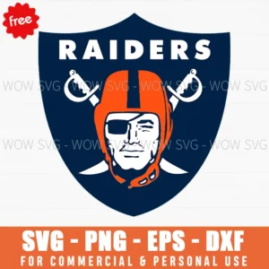 Free Raiders Logo Svg