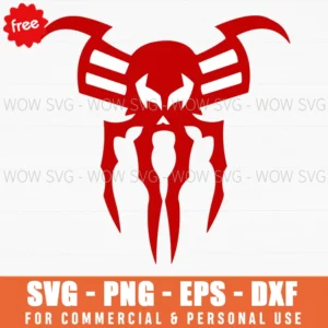 Free Spider-Man 2099 Skull Logo Svg
