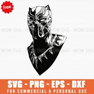 Free Black Panther Silhouette Svg