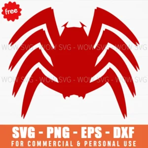 Free Scarlet Spider Chest Logo Svg