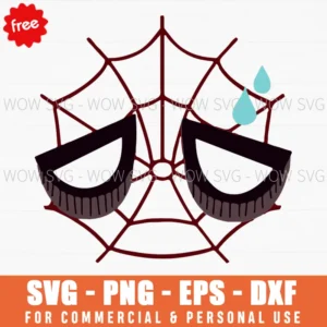 Free Spider-Man Web & Mask Svg